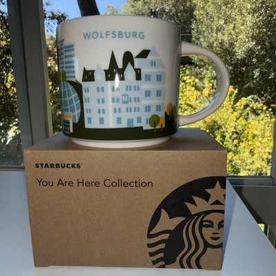 Starbucks You Are Here 14oz Mug - WOLFSBURG, Germany - New With Giftbox