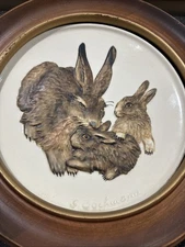 1975 Goebel Mothers Series First Edition Collector Plate W. Germany Hand Painted