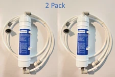 Commercial Ice Maker Water Filter with Hose - PP Cotton - Brand New 2 Pack