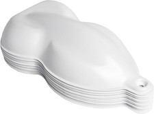 Plastic Car Models for Auto Paint Display, Wrap and Tint Sample Display White