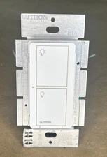 Lutron Caseta PD-5S-DV White 5A Lighting Switch Only Tested