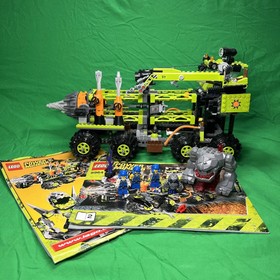 Lego Titanium Command Rig 8964 Power Miners 100% Complete Set 5 Minifigures Toy