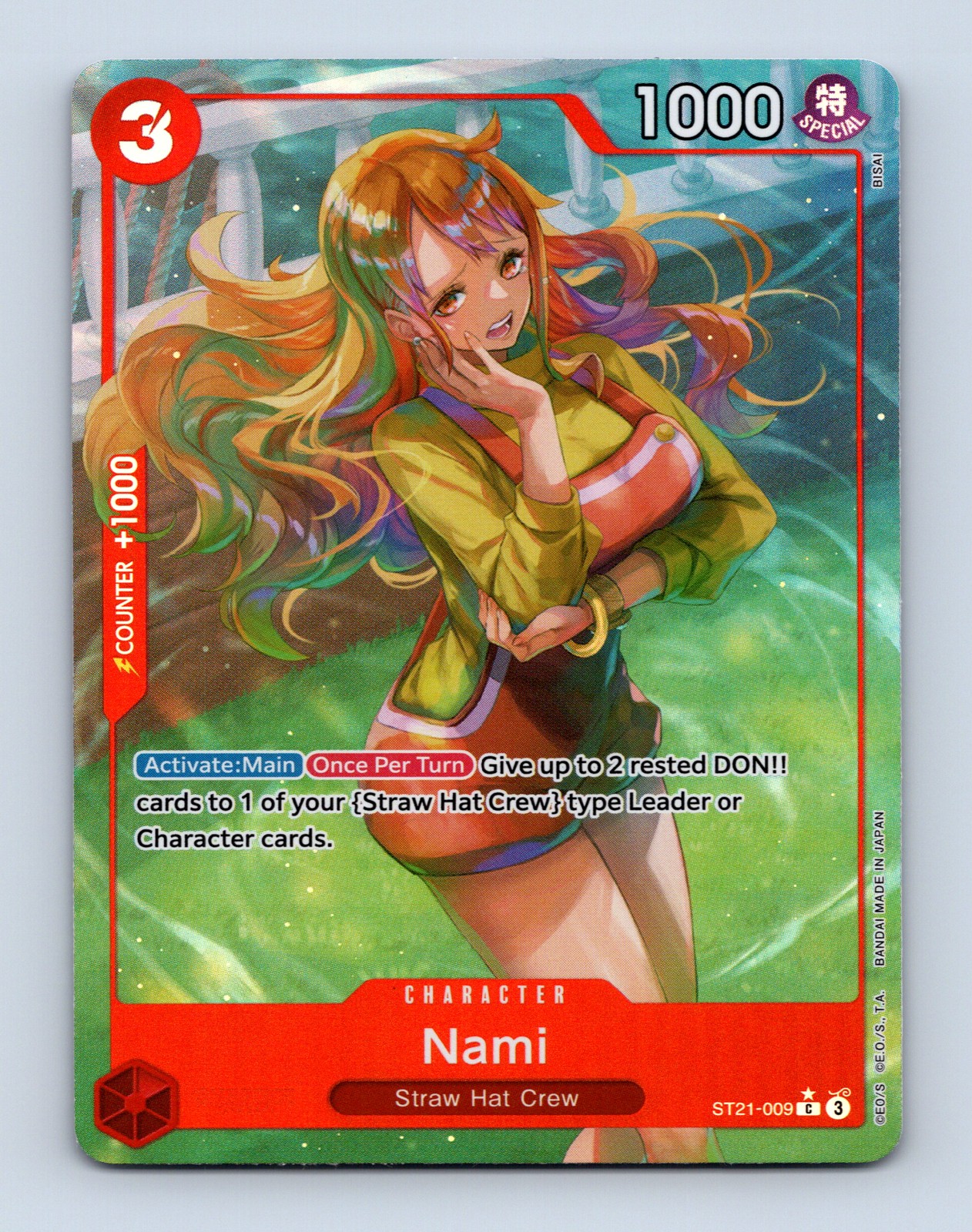 Nami (Parallel) C Starter Deck EX: Gear 5 ST21-009
