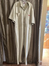 Dickies Work Mens XXL Regular Brown Mechanic Jumpsuit Coveralls Mechanic. W2