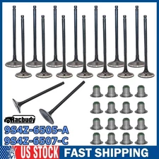 Intake & Exhaust Valves 9S4Z-6507-C 9S4Z-6505-A For Ford Mazda 2.0 2.3 2.5L DOHC