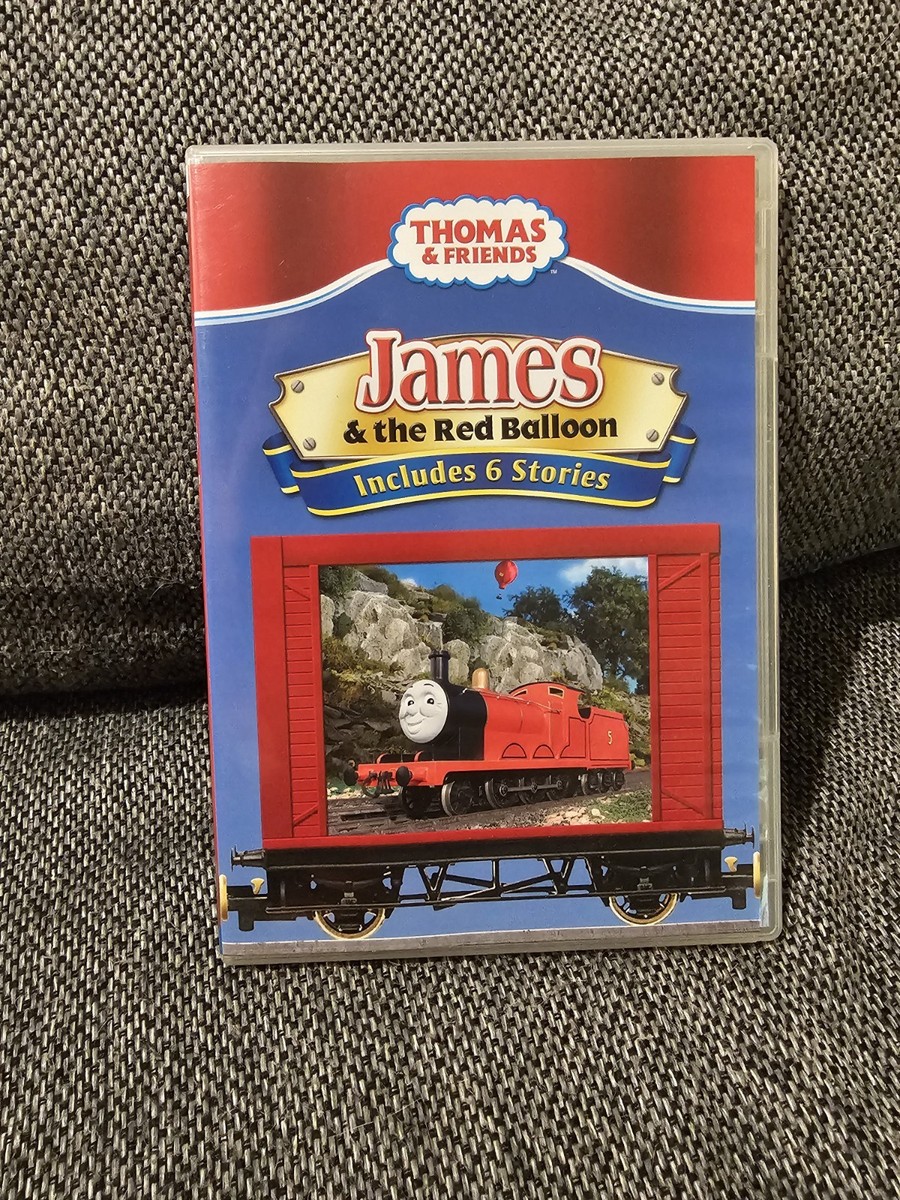 Thomas and Friends James & the Red Balloon DVD, 2003 RARE Thin