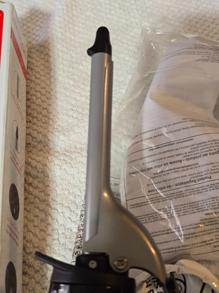 Revlon Perfect Heat Curling Iron 1/2" Ceramic Barrel 30 Sec Heat Up RV053CP4 - Image 3 of 4