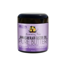 Sunny Isle Jamaican Black Castor Oil Pure Butter Lavender, Brown, 2oz 4oz 8oz