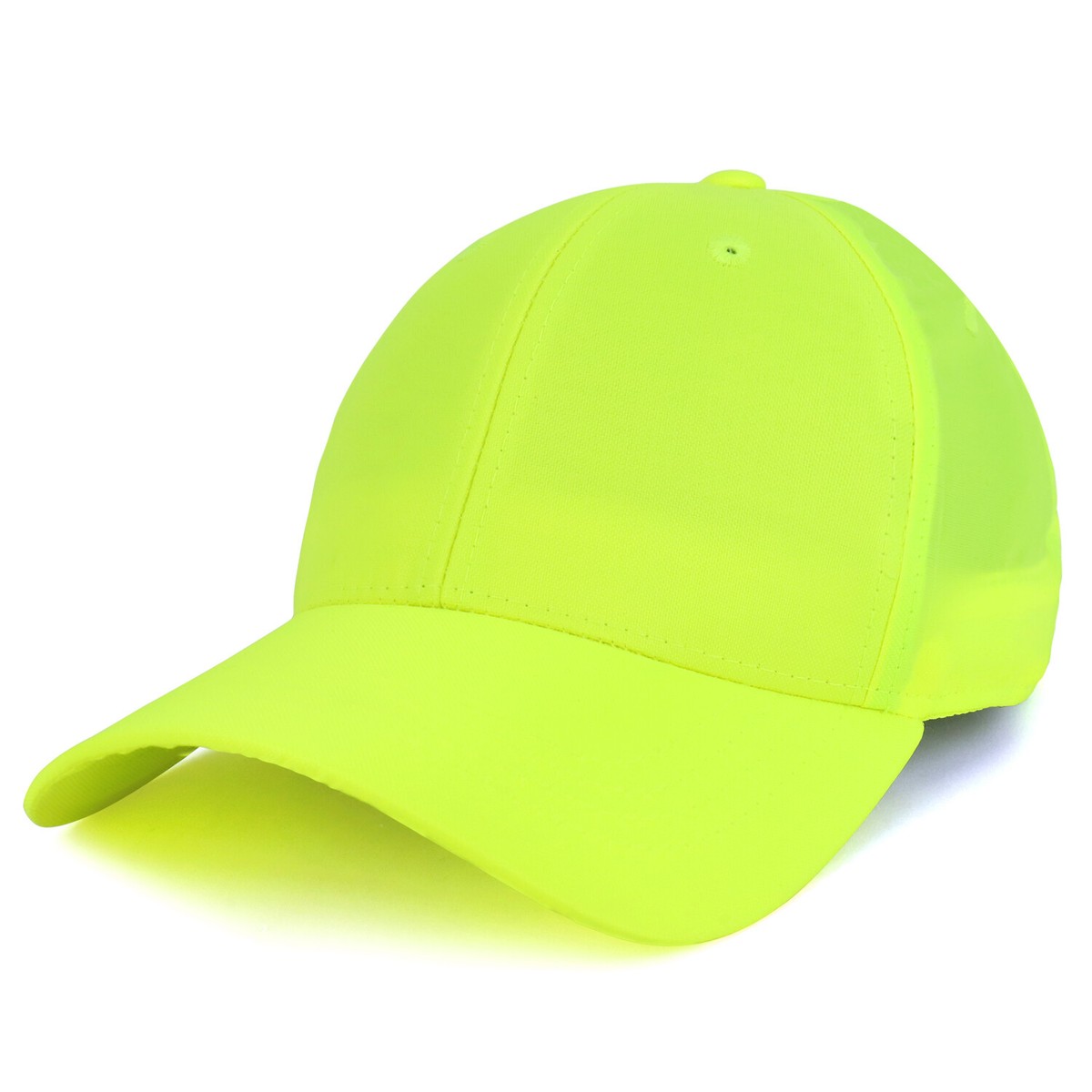 Lightweight Bright Neon Color Polyester High Visibility Baseball