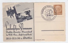 GERMANY 1941 ILLUSTRATED POSTAL CARD STATIONERY #1