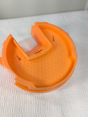 Fisher-Price Little People Launch & Loop Raceway replacement part ORANGE base
