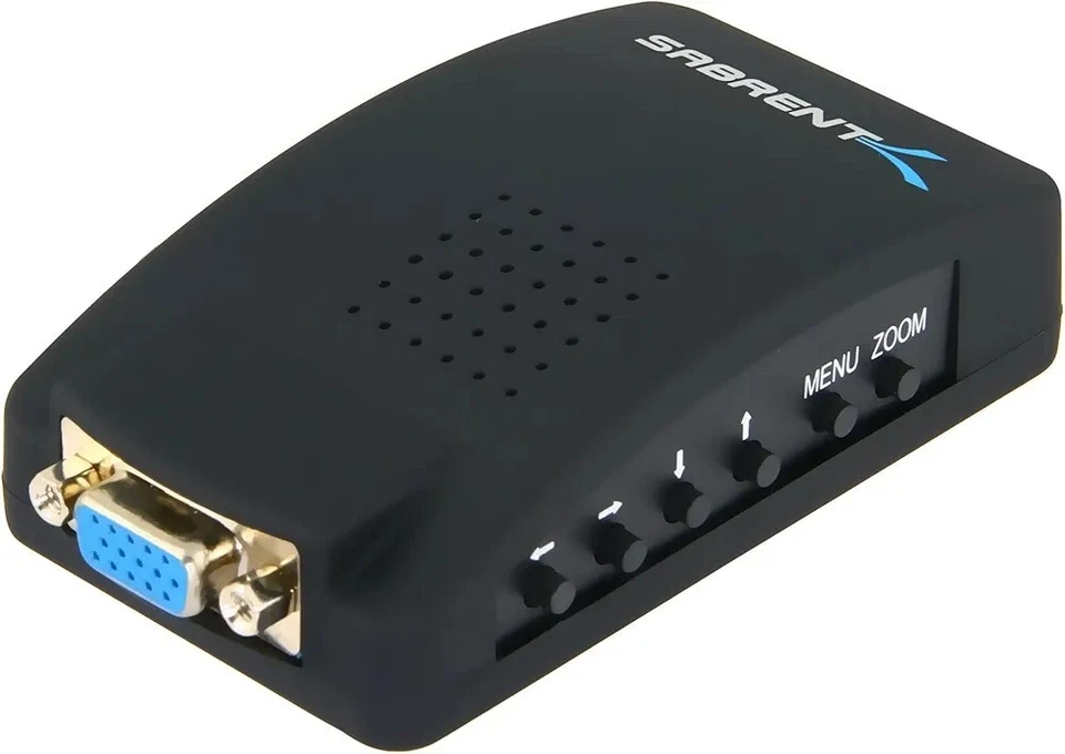 Sabrent TV-PC85 PC to TV Converter Box All Cables Included - NEW In BOX - Image 2 of 4