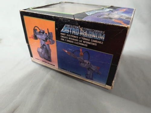 VERY RARE Bootleg KO Vintage Transformers Shockwave Astro Magnum Black Argentina - Picture 9 of 11