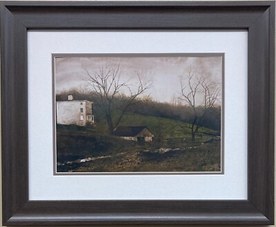 Andrew Wyeth ''Evening at Kuerners '70'' CUSTOM FRAMED Art Americana Rural Farm