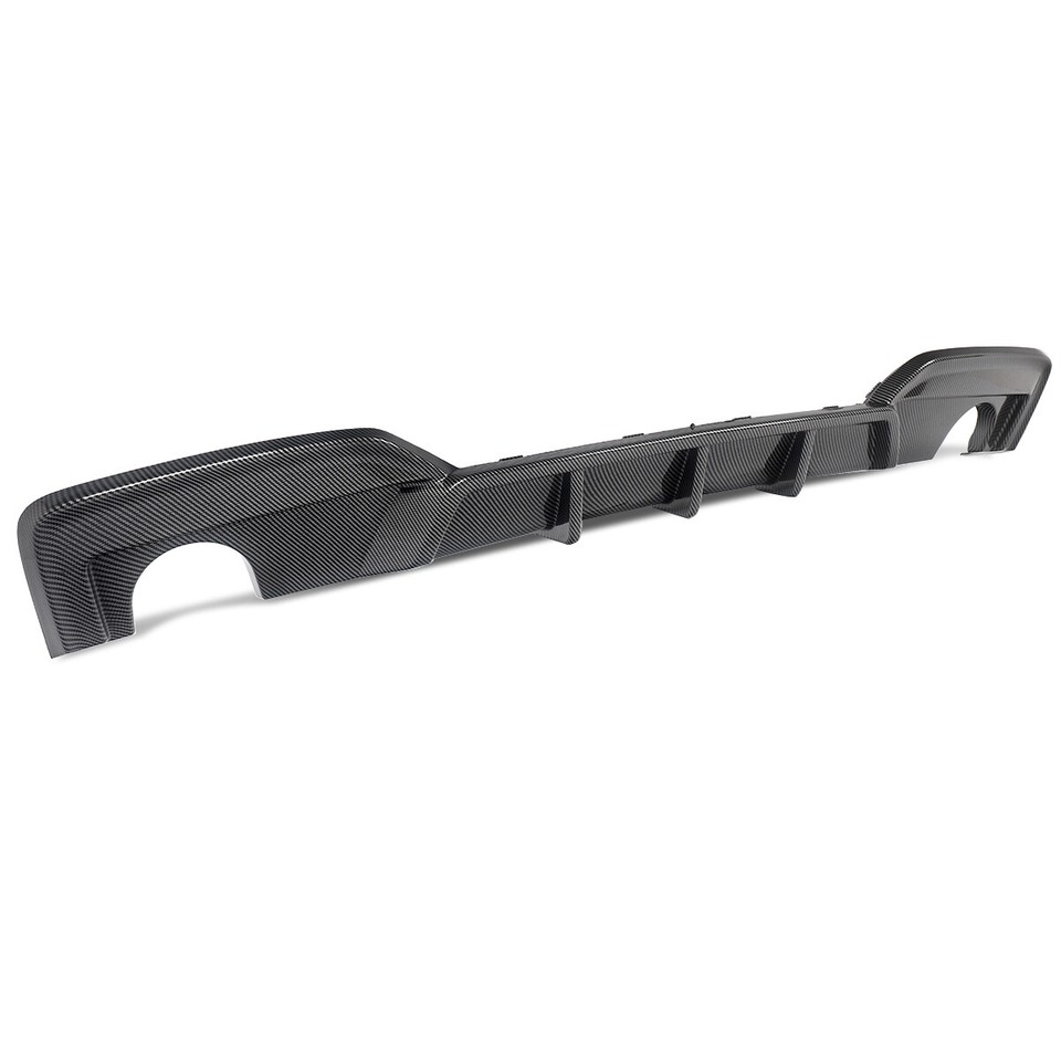 Real Carbon Fiber Rear Bumper Diffuser For BMW F06 F12 F13 Gran Coupe M6 12-16 M