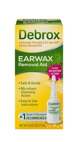 Debrox Earwax Removal Aid Drops | Safely and Gently Cleanses Ear | 0.5