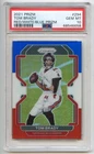 Tom Brady 2021 Prizm #294 Red White Blue Prizm PSA 10 GEM MINT