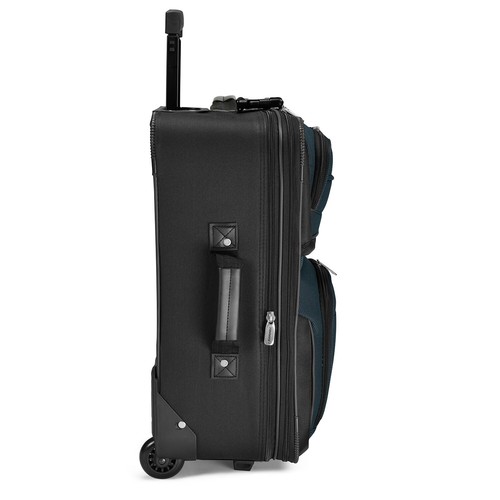 Equipaje de mano Travel Select Amsterdam tela expandible enrollable 21", azul marino - Imagen 3 de 10