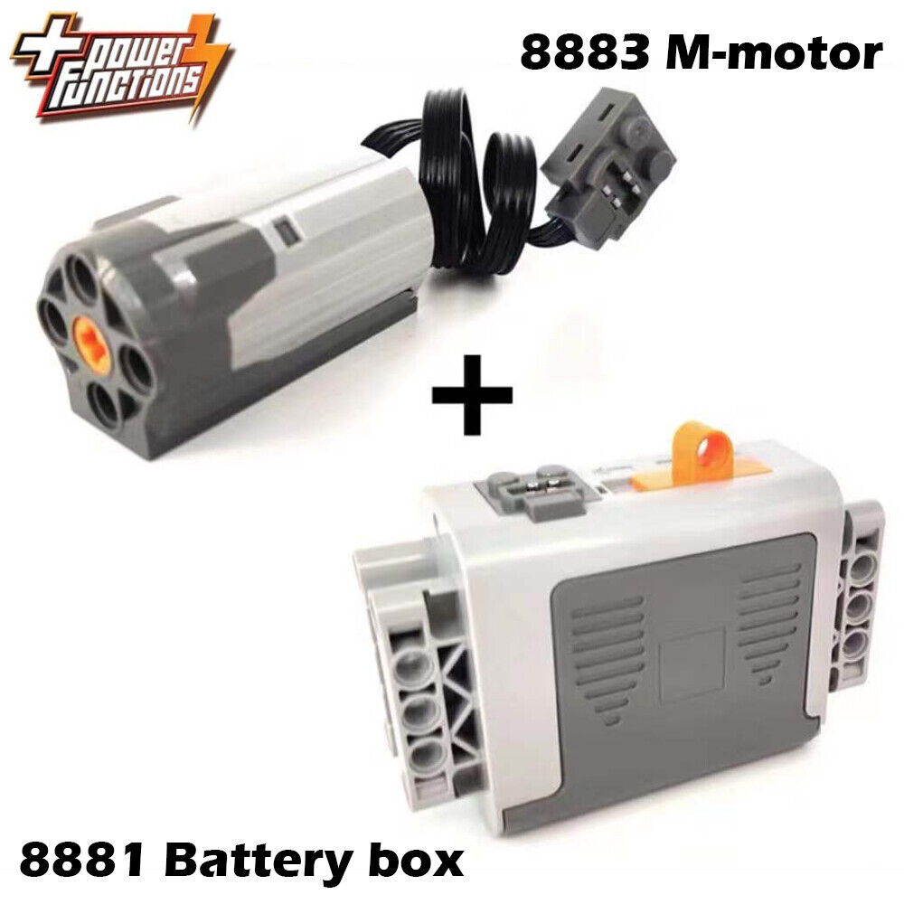 Power Functions 8883 M Motor 8881 Battery Box Electric Train For LEGO Block Toy eBay