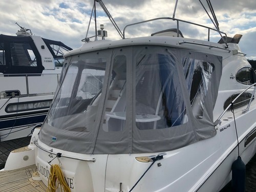 Sealine F37 REAR ENCLOSURE boat cover - Picture 6 of 6