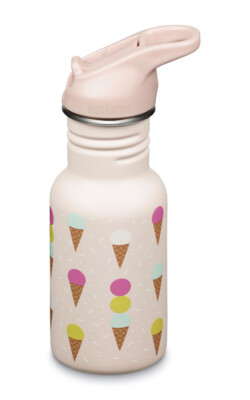 Kindertrinkflasche Klean Kanteen - Ice Cream, 355 ml, inkl. Namensgravur