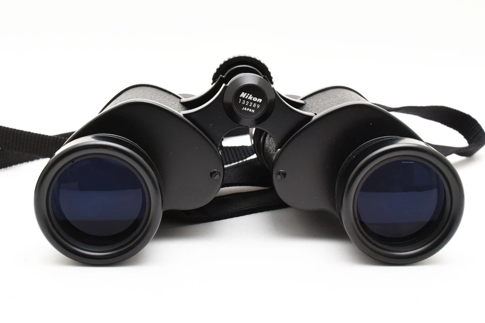 Nikon 10x35 6.6° WF Wide Field Binoculars Black Used From JAPAN - Image 3 of 4