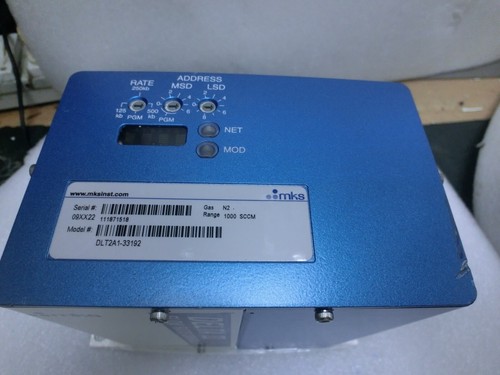 MKS DLT2A1-33192 Flow Ration Controller,N2 1000sccm,Unused,US+9353 - Picture 3 of 14