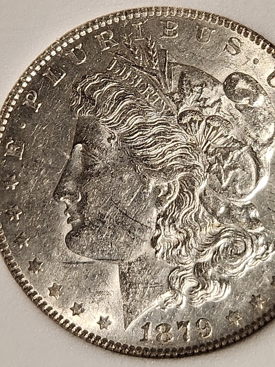 1879 1 Silver Dollar BU uncirculated 90 silver eBay