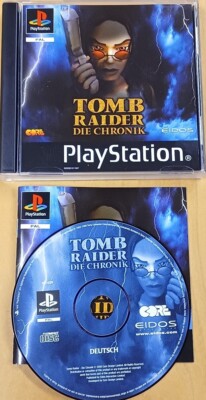 Tomb Raider: die Chronik Sony Playstation 1 PS1 gebraucht mit Anleitung