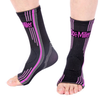 Doc Miller Socks Brace Compression Sleeves Ankles Plantar Fasciitis Tendonitis