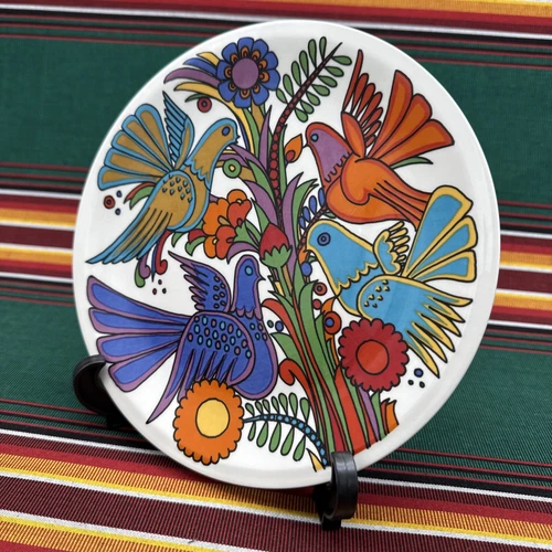 Vintage Villeroy & Boch Acapulco Pattern Bread / Salad Plate 8" MCM Luxembourg