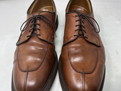 Allen Edmonds Mens Ashton 1628 Brown Leather Split Toe Oxfords Derby Size 13 B - Picture 6 of 12