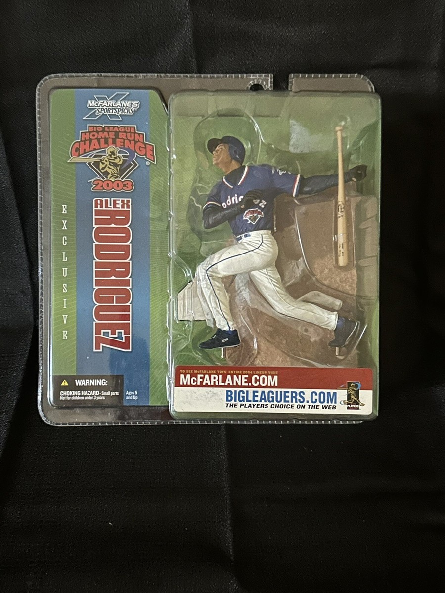 スポーツ 2003 McFarlane Baseball Alex Rodriguez McFarlanes Sports Big League Home Run Challenge 2003 Alex
