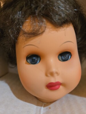 Ratti Doll in Box. Gingham Dress with Hangtag Pupa132 Box is Ok