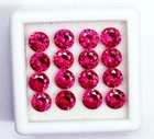 Natural Ruby 20 Pcs/5 MM Lot Loose Gemstone Certified 1 Stone HR01