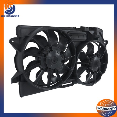 FR3Z8C607B 2015-2022 For Ford Mustang 2.3L Dual Radiator Cooling Fan With Shroud - Picture 3 of 11