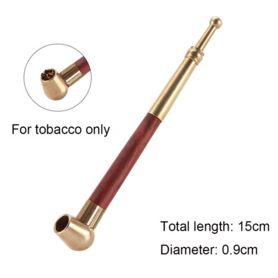 cigarette filter stick Classic Brass Filter Cigarette Holder Smoking Cigarette Stick Tobacco Cigar  Pipe