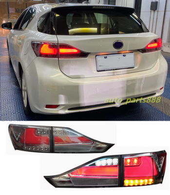 レクサス CT200h テールランプ 2011-2017年モデル 左右セット For Lexus CT200H 2011-2017 LED Left & Right Tail Lights assembly