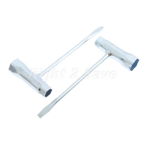 New Chainsaw T Wrench Socket Spark Plug Wrench Screwdriver For STIHL Husqvarna - Foto 3 di 12