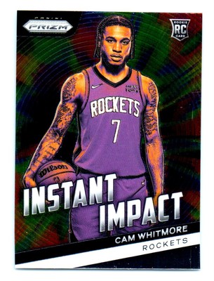 2023-24 Panini Prizm Instant Impact Cam Whitmore Rookie Houston 