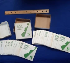 20 RAO Violin "D" Strings Aluminum Wound  Loop end WM LEWIS &SON Lincolnwood ILL