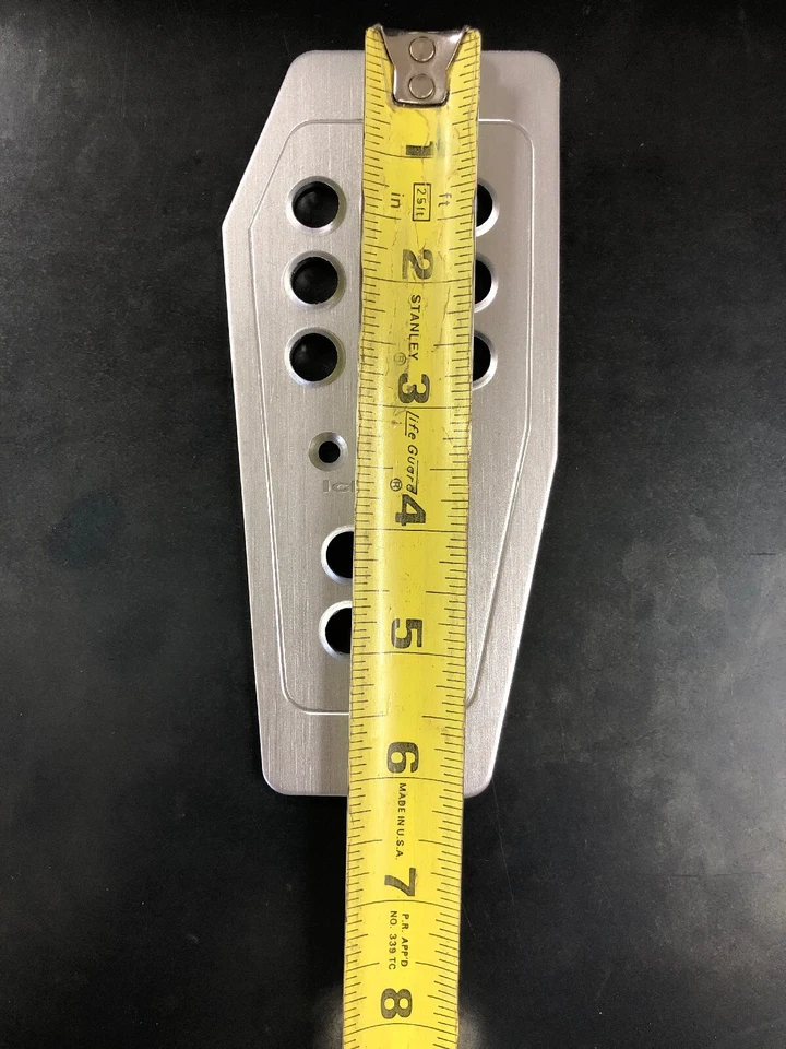 Ichibahn Universal Dead Pedal (gunmetal) Foto 3 de 3