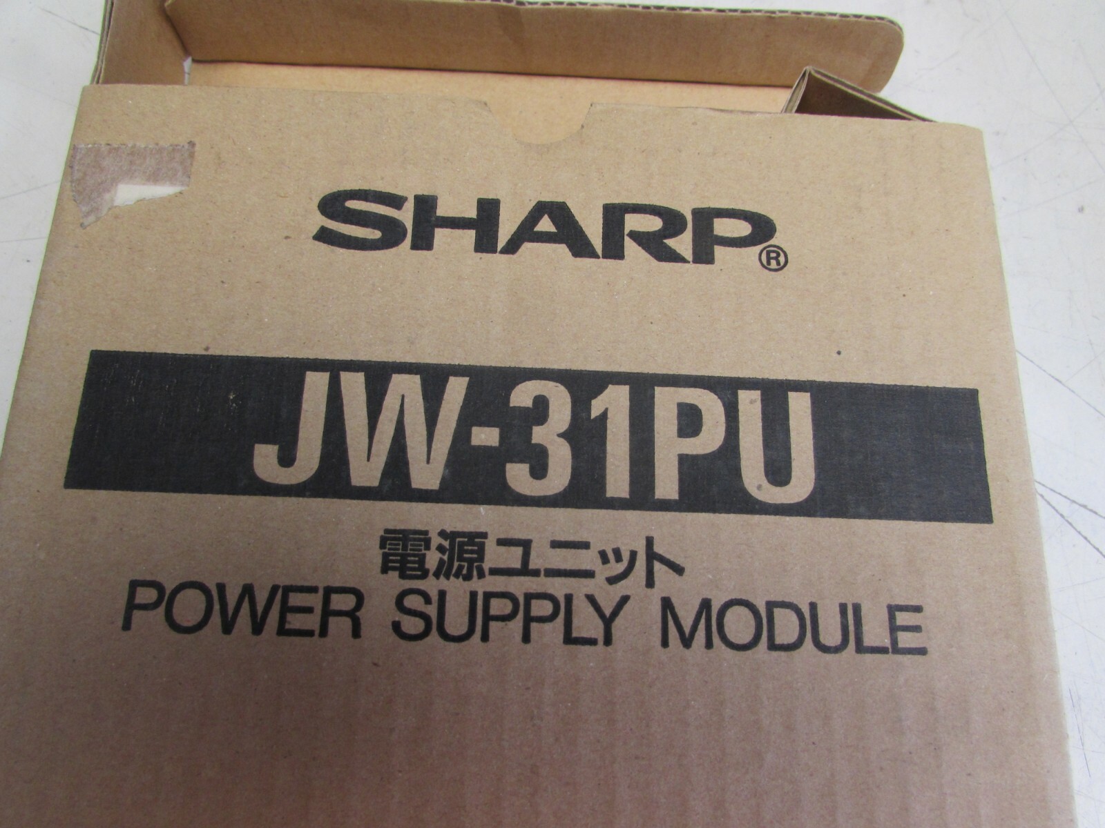 Sharp Jw-31pu JW31PU Power Supply Module for sale online eBay