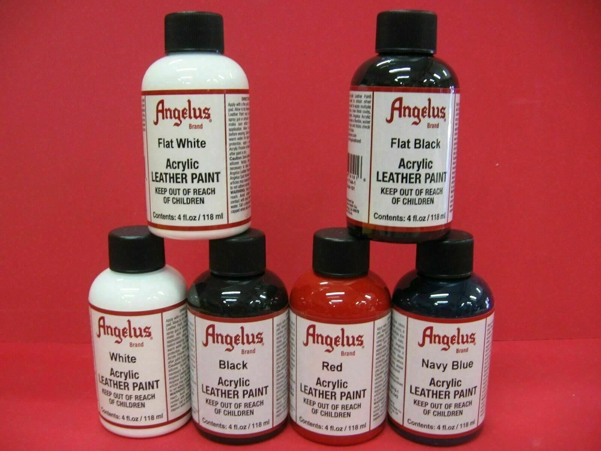 Angelus Acrylic Leather Paint 118ml/4oz Changed Custom-made Hand