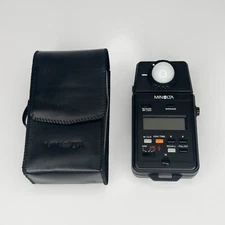 Minolta Auto Meter IIIF Light Meter From Japan With Case Mint Condition