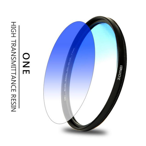Zomei Gradient Red Filter Ultra Slim Gradual Color Filter GC-Red 40.5-82mm - Picture 8 of 22