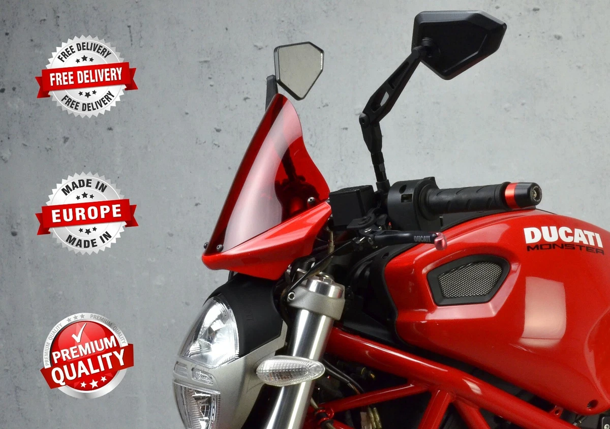DUCATI MONSTER 796 RACING SCREEN WINDSHIELD WINDSCREEN SPORT 9