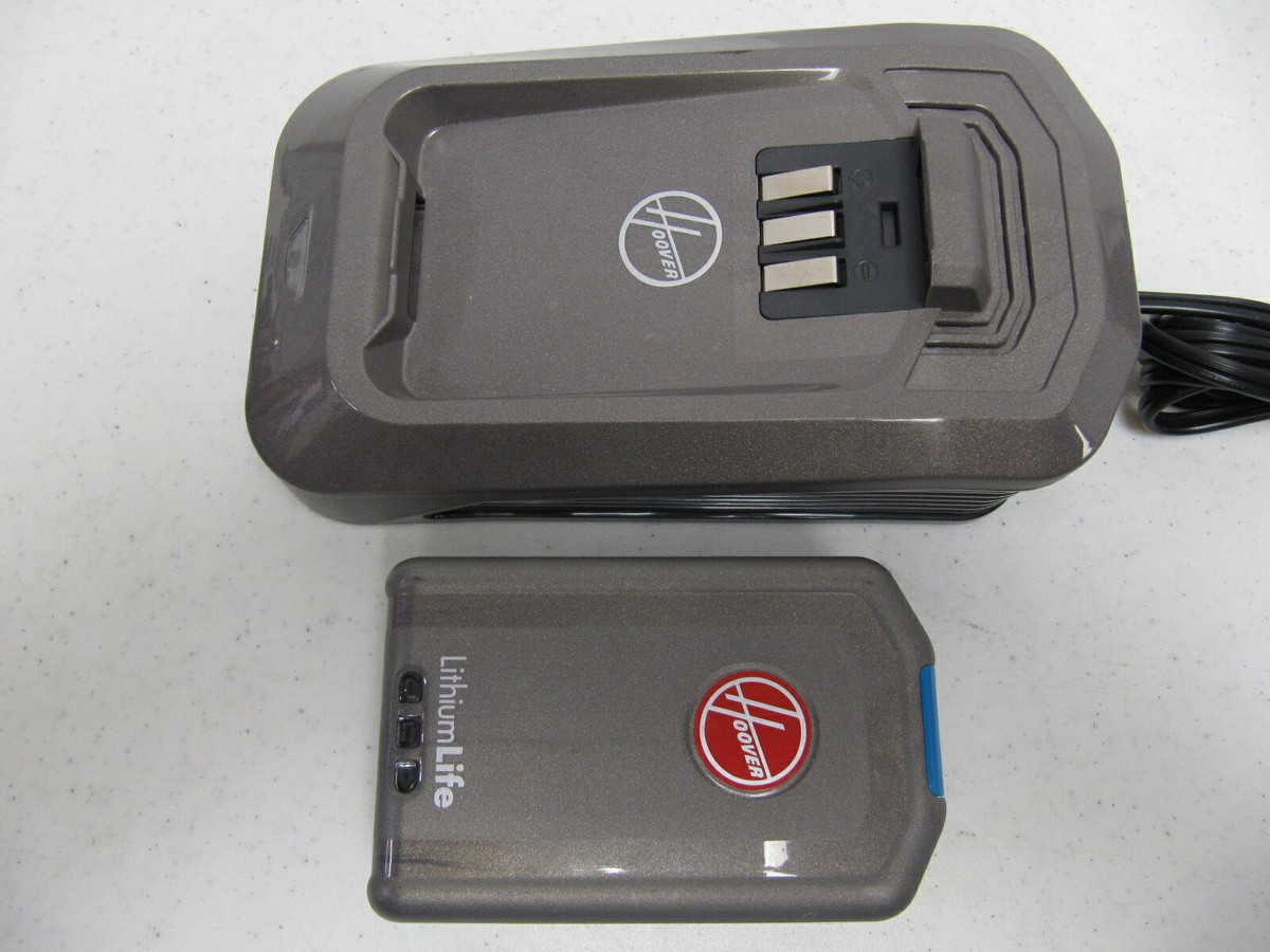 Hoover Vacuum Lithium Life Battery #BH03120 and Wall Charger #BH03200 Set
