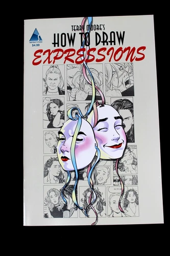 Terry Moore's How to Draw Expressions #1 Abstract Studio 2011 Comic Book VG-/VG