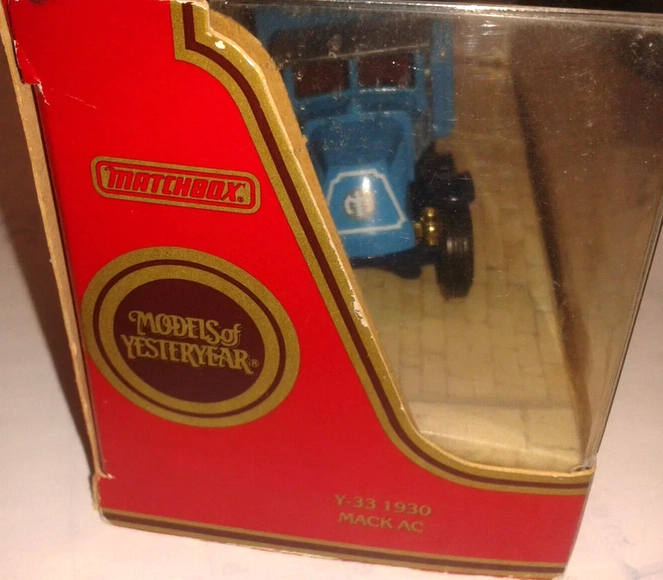 MATCHBOX MODELS OF YESTERYEAR CAMIONCINO Y-33 MACK AC 1930 NUOVO IN SCATOLA - Immagine 4 di 4